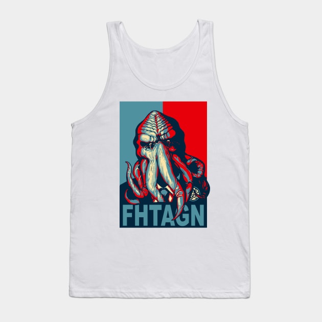 Cthulhu for President! Tank Top by FangZ